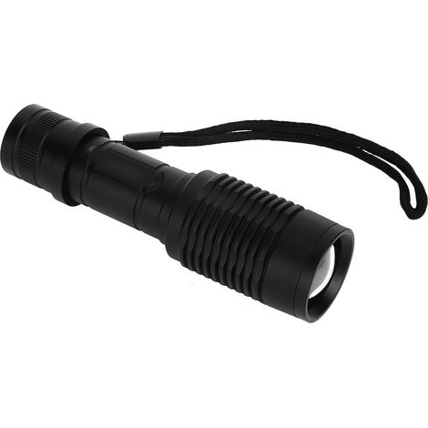 Zoombare LED-Taschenlampe mit 2000 Lumen, IPX4 wasserdicht für Wandern, Camping und Notfälle (1/5)
