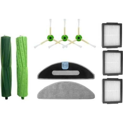 Kit de mantenimiento completo compatible con Roomba: piezas de repuesto duraderas para el robot aspirador i5 j5.