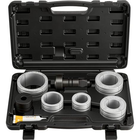 Expansor de Tubo de Escape, Kit Herramienta para Expandir Tubos de Escape de 41,27 a 107,95 mm, Espesor de pared hasta 1,5 mm con 7 Dados Expansores para Reparación Talleres y Garajes Domésticos (1/5)