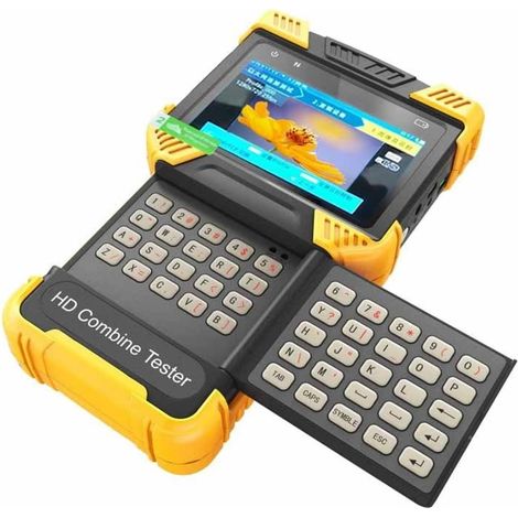 Testeur de vidéosurveillance prenant en charge la caméra IP Testeur De Caméra IP 4K H265 H264, 4 Pouces, CCTV, Moniteur, Contrôleur PTZ, Test IPC Hautement Compatible DT-T71 (1/5)
