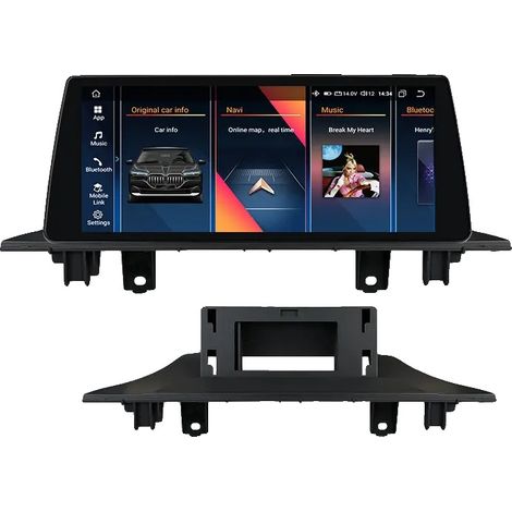 Radio de coche, tamaño de pantalla, compatibilidad con smartphone, compatible con BMW X1 F48 2016 2017 NBT, W4 (4G-32G)-NBT (1/2)