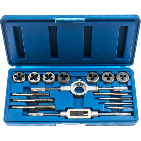 Set di maschio e filiera assortimento maschi e filiere, pezzi 16