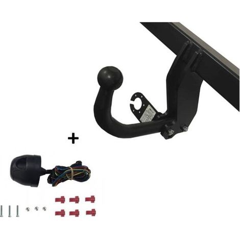 Attelage Ford Focus (Hayon 11/04-02/11) Col de cygne + faisceau universel 7 broches (1/2)