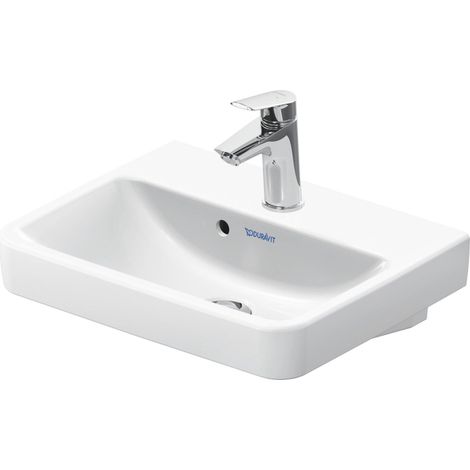 Duravit No.1 lave-mains 45x35x14cm Blanc brillant