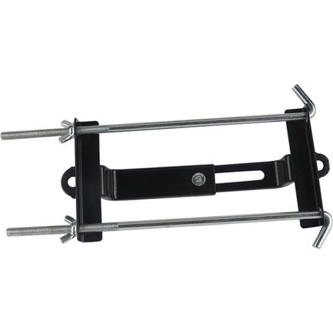 [Yuexinghui] (Abtretung geistigen Eigentums) (ZHAS) 27 cm verstellbare Batteriehalterung, Kfz-Batteriehalterung, Batterieklemme, Schwarz, 27 cm (1/5)