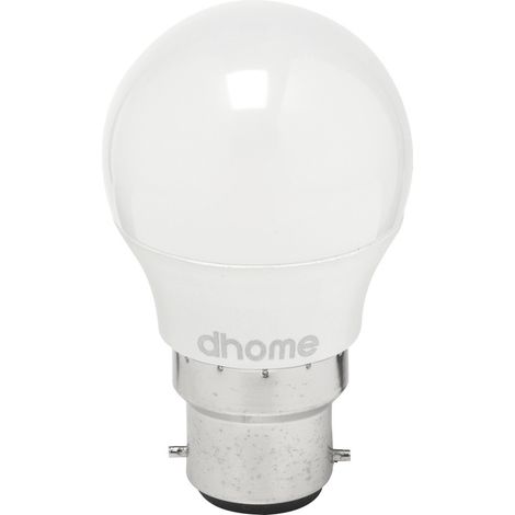 Amp LED Sph B22 2700K 470lm
