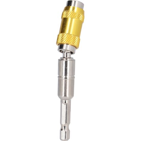 Lot de 2 porte-embouts magnétiques en acier chrome vanadium à changement rapide, outil de perçage 1/4 po 89 mm (1/5)