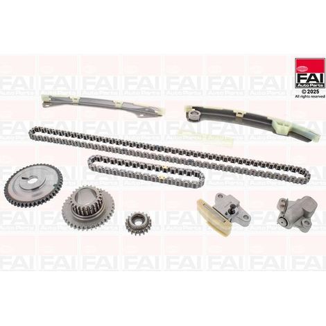 Kit de distribution par chaîne FAI AutoParts TCK139 NISSAN 13028-1KC0A