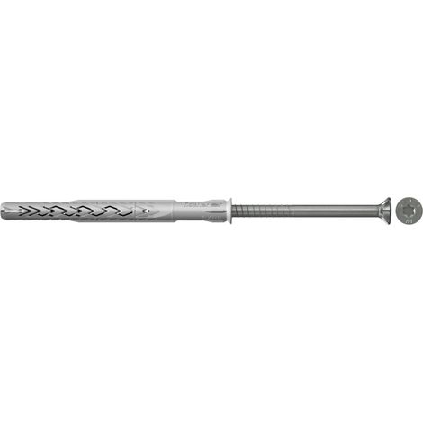 fischer Langschaftdübel SXRL mit Senkkopfschraube 10x140 T A4 50 Stk