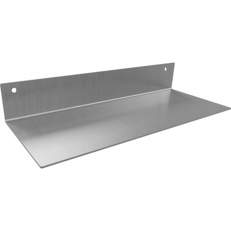Étagère murale suspendue en acier inoxydable pour loft, 50 cm (1/3)