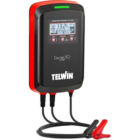 Doctor Charge 50 Batterieladegerät - 230V - 6V/12V/24V - TELWIN - 807613 (1/3)