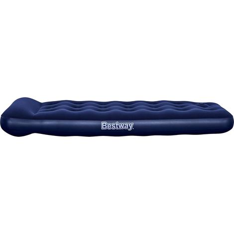 Bestway Luftbett 185 x 76 x 28 cm Air Mattress Twin mit integrierter Fußpumpe
