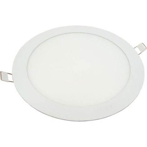 Panel LED 24W empotrable - Redondo 4000K (1/2)