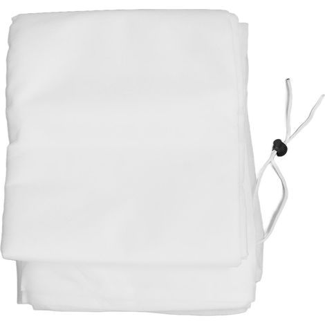 Couverture végétale en tissu non tissé respirant pour l'extérieur, protection contre le gel, veste pour plantes pour temps froid d'hiver, blanc 60x80cm/23.6x31.5in (1/5)