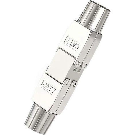 Câble Ethernet blindé sans outil RJ45 avec rallonge PoE pour câbles réseau Cat 7 (1/5)