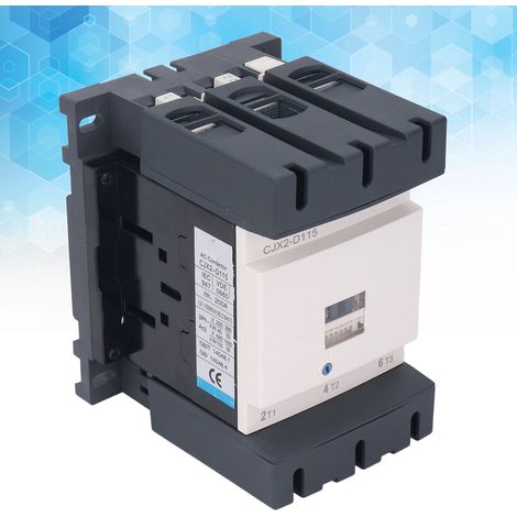 Contacteur triphasé AC110V 115A CJX2-D115 50/60Hz (1/5)