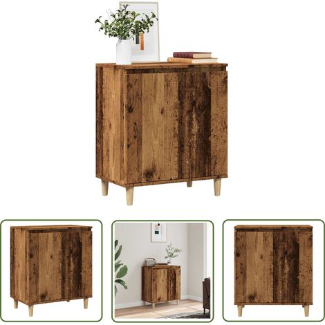 vidaXL Sideboard Altholz-Optik 60x35x70 cm Holzwerkstoff (1/5)