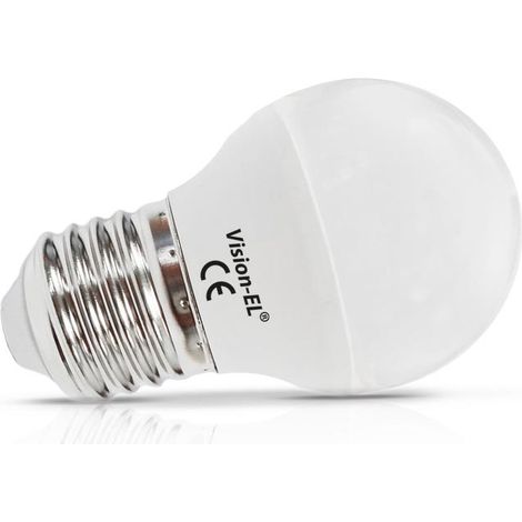 ampoule à led vision-el e27 bulb 6w 3000k 230 volts (1/2)