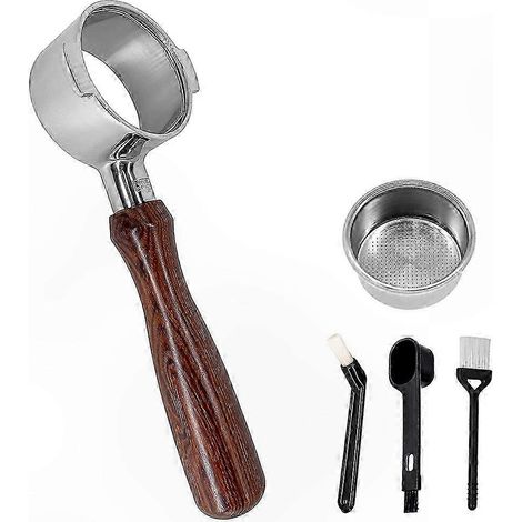 51-mm-Kaffeefilter ohne Boden für Espressomaschinen, Icona ECP ECOV311 Filterhaltergriff, optimale Extraktion, kompatibles Barista-Zubehör (1/5)