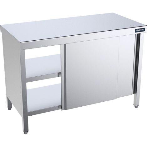 Table Centrale Traversantes avec Portes Coulissantes Profondeur 600mm - Distform (1/2)