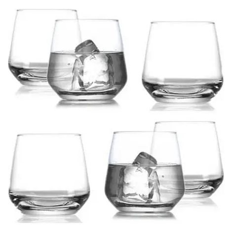 Set mit 6 Parsifal Gläsern 345 ml transparent