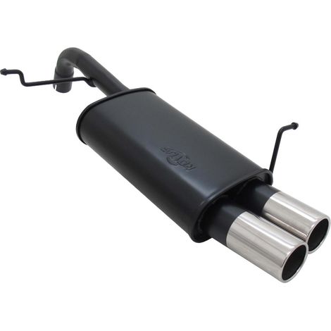 Silencieux Echappement Ford Fiesta MK7 08/17 - 2x76mm-32569413