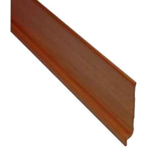BATTISCOPA IN PVC 70x9 mm - Noce - barra 2 mt