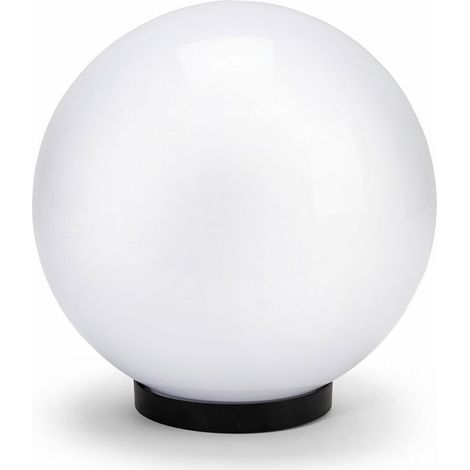 Luminaire sphérique extérieur MYSELOXY 300 mm, culot E27, blanc MYSELOXY SPH300 (1/5)