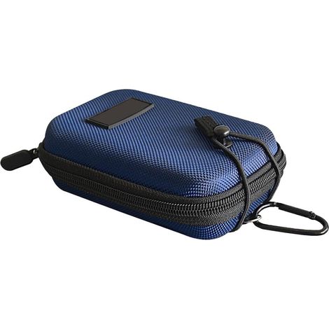Étui rigide pour télémètre de golf avec fermeture magnétique, 13,7 x 10,5 cm, doublure intérieure de protection, clip ceinture, pour jumelles de chasse. (1/4)