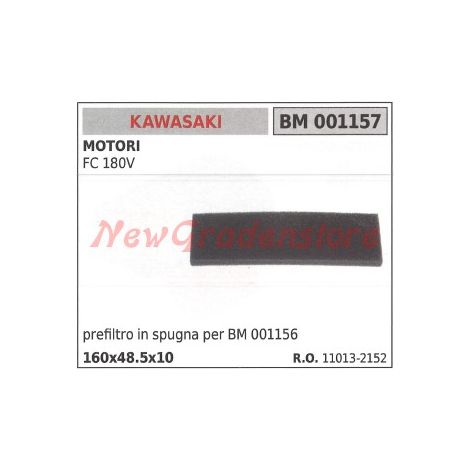 Schwamm-Luftvorfilter KAWASAKI Motor FC 180V 001157