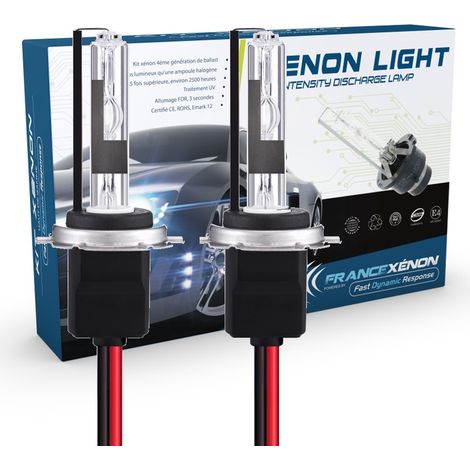 2 x ampoules H7R 4300K 35W métallique courte réflecteur (1/5)