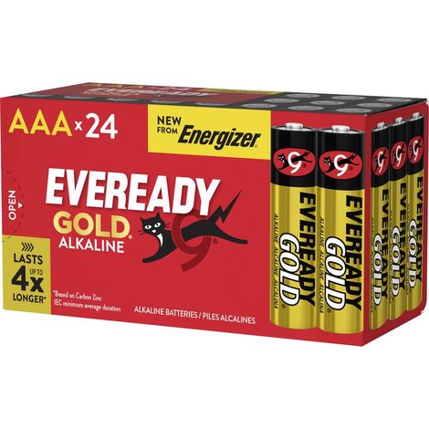 Eveready E304401100 Batteria Ministilo (AAA) 1.5 V 24 pz.