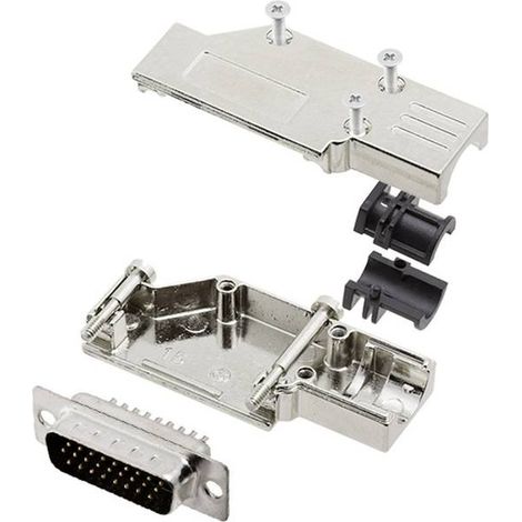 encitech DCMR-FK-15-HDP26-K 6355-0066-02 KIT connettori maschio SUB-D 90 ° Numero Poli (num): 26 Punte a saldare 1 KIT