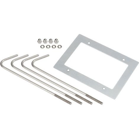 Extérieur Accessoires de fixation pour béton gris - SLV - 232119