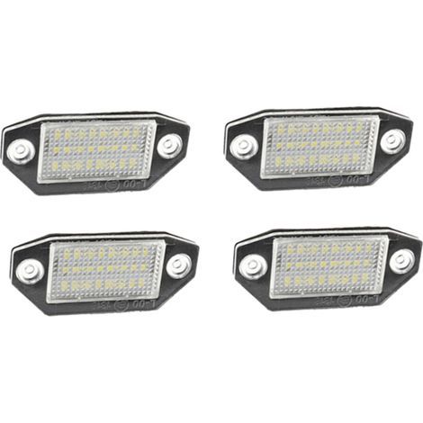 4x 12V 24 LED Plaque D'Immatriculation Lampe Lumineuse pour Mondeo MK3 2000-2007 (1/2)