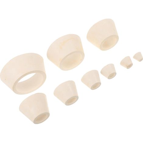 Ensemble de colliers coniques en silicone, adaptateur étanche pour flacons de filtration sous vide, joint anti-fuite pour les écoles et les laboratoires de recherche, installation facile (1/5)