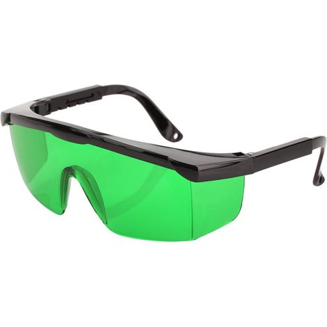 Sichtverbessernde Schutzbrille für Laser-Nivelliergeräte (Grün) (1/5)