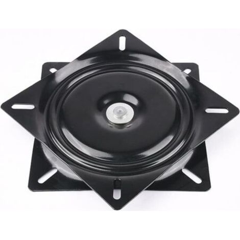Plateau Pivotant de 15cm Plaque Pivotante Carrée Robuste - Roulement à Billes en Acier - Plaque de Base Rotative à 360° pour Tabouret de Bar, Chaise, Table TV, Bar, Siège de Bateau Pivotant (1/5)