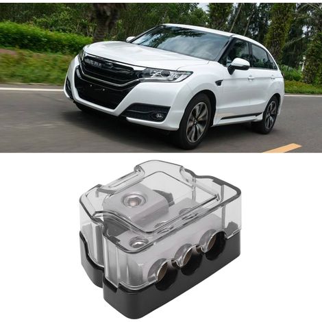Upgrade für den Autoverstärker: 1-zu-3-Stromverteiler mit schützender Kunststoffabdeckung (1/5)