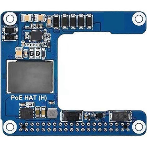 Pour carte d'extension PoE 5/CM5 (Power over Ethernet HAT(H) 5V) (1/5)
