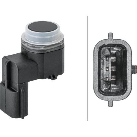 Capteur, aide au stationnement HELLA 6PX 358 141-751 DACIA 253495996R 284384EA0A