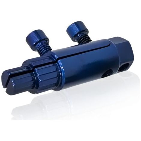 Broken Threaded Pipe Extractor Tool, Broken Pipe Extractor Tool, Stripped Screws and Damaged Bolts(Blue) (1/5)