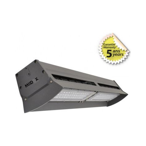 Lampe industrielle LED intégrées gris anthracite 925 x 155 x 130mm - 150W - 18150Lm (1/5)