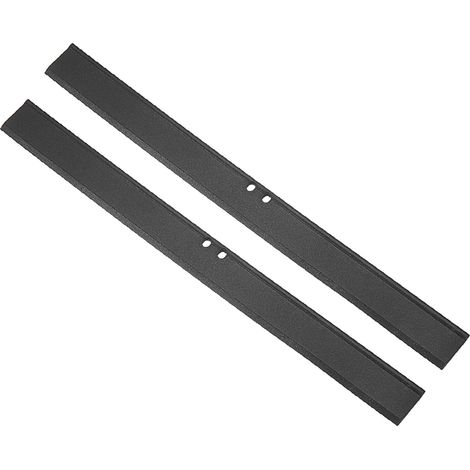Set mit 2 Ersatzabziehern für 10-Zoll-Glasduschtüren, schwarz (1/5)