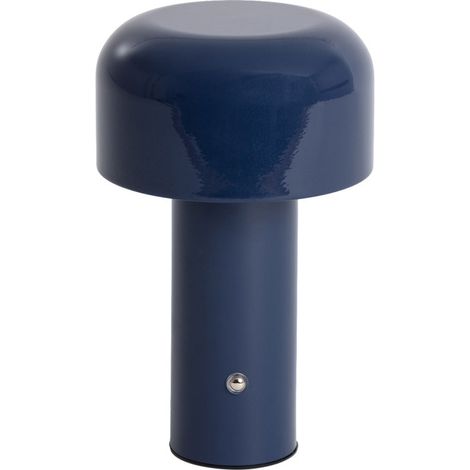 Lampe à poser LED sans fil rechargeable - Bleu - Zeno