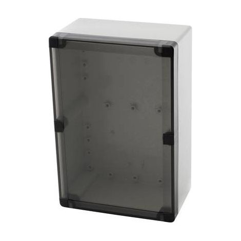 Fibox PCTQ3 162409 Contenitore da parete, Contenitore da installazione 244 x 164 x 90 Policarbonato Grigio (RAL 7035) 1