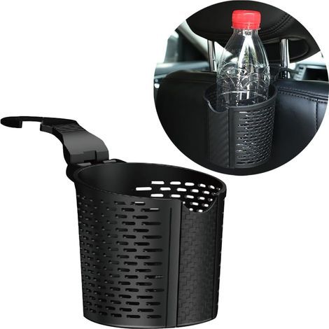 Porte-Gobelet pour Voiture,Porte-Gobelet pour Siège Arrière Voiture, Porte-Gobelet pour Appui-Tête Et Dossier Voiture, Porte-Bouteilles d'eau Suspendu (1/5)
