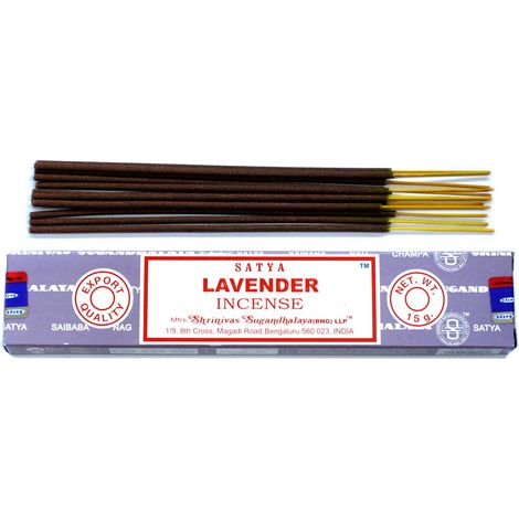 Encens Satya 15g - Lavande- Vendu par 1 (1/2)