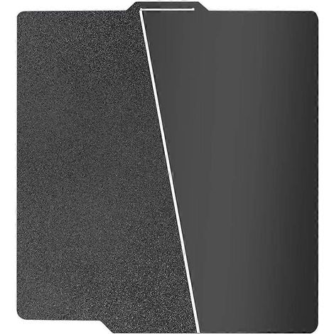 Doppelseitiges schwarzes PEI-Bautablett 257 x 257 mm für Bambu-Lab A1/X1C/X1/X1E/P1P/P1S, glattes und strukturiertes PEI-Tablett (1/5)
