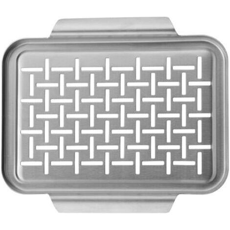 Plaque de gril en acier inoxydable 29025020mm ustensiles de gril (1/4)